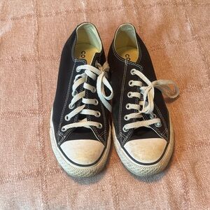 Converse All Star Black Canvas Shoes